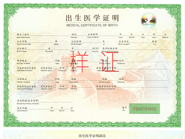 代孕宝宝出生证明办理